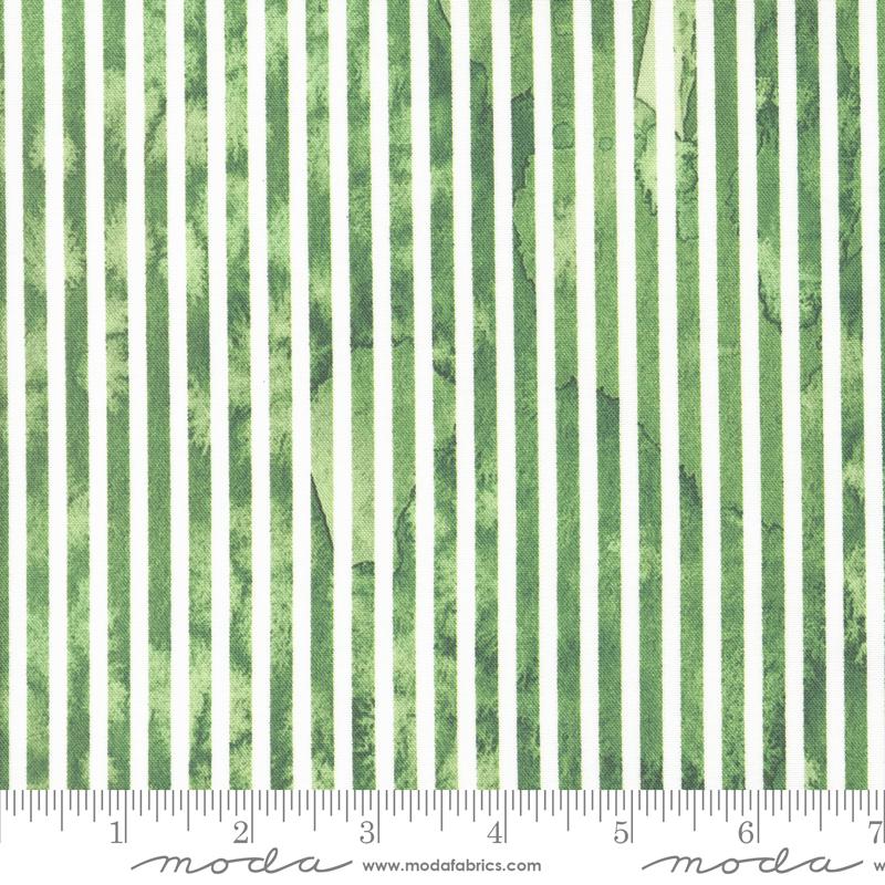 Moda Sunshine And Blue Skies Line Dance Stripe Grass Fabric