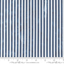Moda Sunshine And Blue Skies Line Dance Stripe Indigo Fabric
