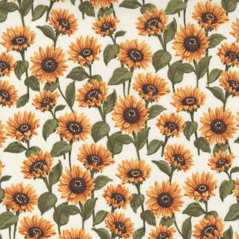 Moda Sunflower Garden Coming Up Sunflowers Porcelain ONLINE PURCHASE ONLY