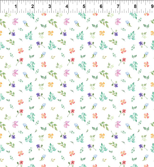 In The Beginning Butterfly Fantasy Sprigs Fabric