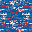 Fabric Traditions NFL Buffalo Bills Cotton Print 44" Wide Fabric