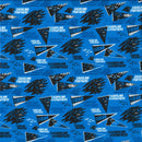 Fabric Traditions NFL Carolina Panthers Cotton Print 44" Wide Fabric