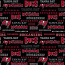 Fabric Traditions NFL Tampa Bay Buccaneers Cotton Print 58" Wide Fabric