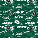 Fabric Traditions NFL New York Jets Cotton Print 60" Wide Fabric