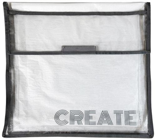 Moda Large Clear Project Bag Black