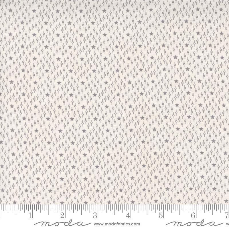 Moda Itty Bitty BG Gatherings Starfield Grey Fabric