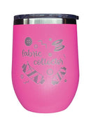 Fabric Collector Pink Tumbler From Fabric Fanatics