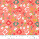 Moda Raspberry Summer Spring Berries Carnation Fabric