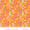 Moda Raspberry Summer Paisley Apricot Fabric