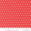 Moda Raspberry Summer Dots Raspberry Fabric