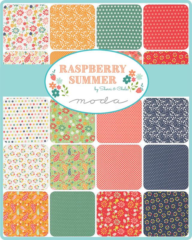 Moda Raspberry Summer Jelly Roll