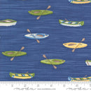 Moda On Lake Time Canoes And Kayaks Deep Water Fabric