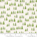 Moda On Lake Time Tiny Trees Cloud White Fabric
