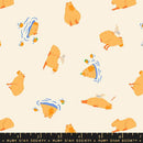 Ruby Star Society Animal Animal Capybara Natural Fabric