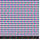 Ruby Star Society Animal Animal Roof Tiles Vintage Blue Fabric