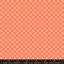 Ruby Star Society Animal Animal Flower Check Orange Fabric