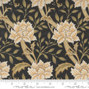 Moda Morris Manor Hammersmith Florals Ebony Fabric
