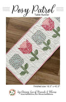 Posy Patrol Table Runner Pattern