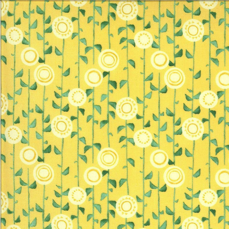 Moda Solana Buttercup Stalks Sprout Fabric ONLINE PURCHASE ONLY