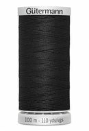Gutermann Extra Strong 100M/110YD Polyester Thread 000 Black