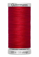 Gutermann Extra Strong 100M/110YD Polyester Thread 156 Scarlet