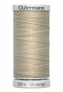 Gutermann Extra Strong 100M/110YD Polyester Thread 722 Beige Bone