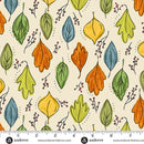 Andover Harvest Home Foliage Cream Fabric
