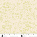 Andover Harvest Home Happy Harvest Cream Fabric