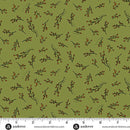 Andover Harvest Home Berries Olive Fabric