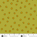 Andover Harvest Home Pumpkins Moss Fabric