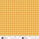 Andover Harvest Home Plaid Maize Fabric