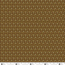 Andover Secret Stash Favorites Chestnut Lazy Daisy Chocolate Fabric
