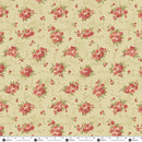 Andover Secret Stash Amber Blossom Parchment Fabric