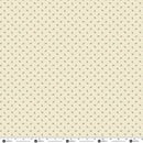 Andover Secret Stash Amber Pincushion Flower Bisque Fabric