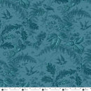 Andover Secret Stash Blue Willow Vermont Teal Fabric