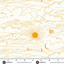 Andover Sun Print Whisper Dwell Marigold Fabric