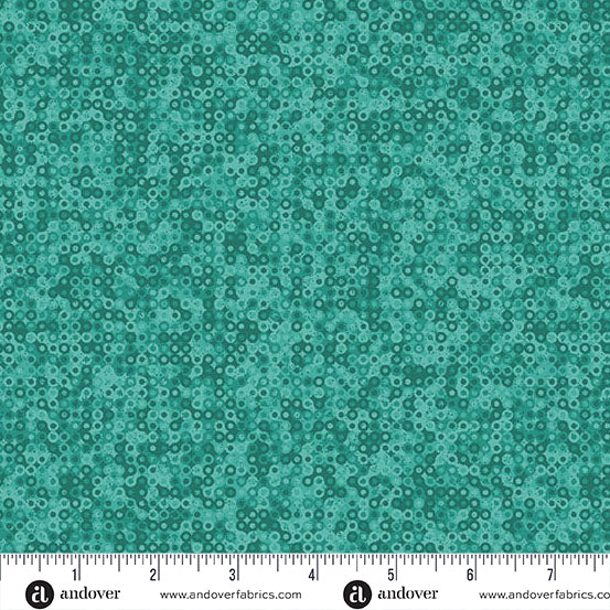 Andover Fairy Rings Jade Fabric