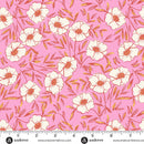 Andover Petals And Stitches Bouquet Bliss Pink Fabric