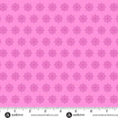 Andover Petals And Stitches Tiled Dresden Pink Fabric