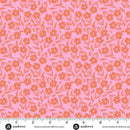 Andover Petals And Stitches Sunshine Blooms Pink Fabric