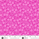 Andover Petals And Stitches Sunshine Blooms Magenta Fabric