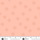 Andover Petals And Stitches Ohio Star Coral Fabric