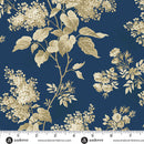 Andover Blue Sky Lilacs Beach House Wide Back Fabric