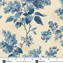 Andover Blue Sky Lilacs Beach House Wide Back Fabric