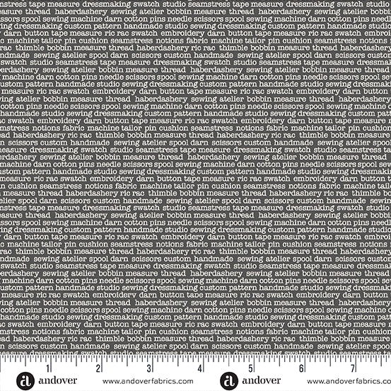 Andover Atelier Glossary Grey Fabric