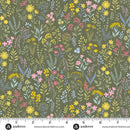 Andover Petite Fleur Meadow Green Fabric
