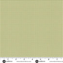Andover Petite Fleur Gingham Green Fabric