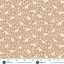 Andover Little Ones Deer Brown Fabric