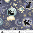 Andover Charmed Twilight Blue Fabric