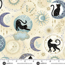 Andover Charmed Twilight Cream Fabric